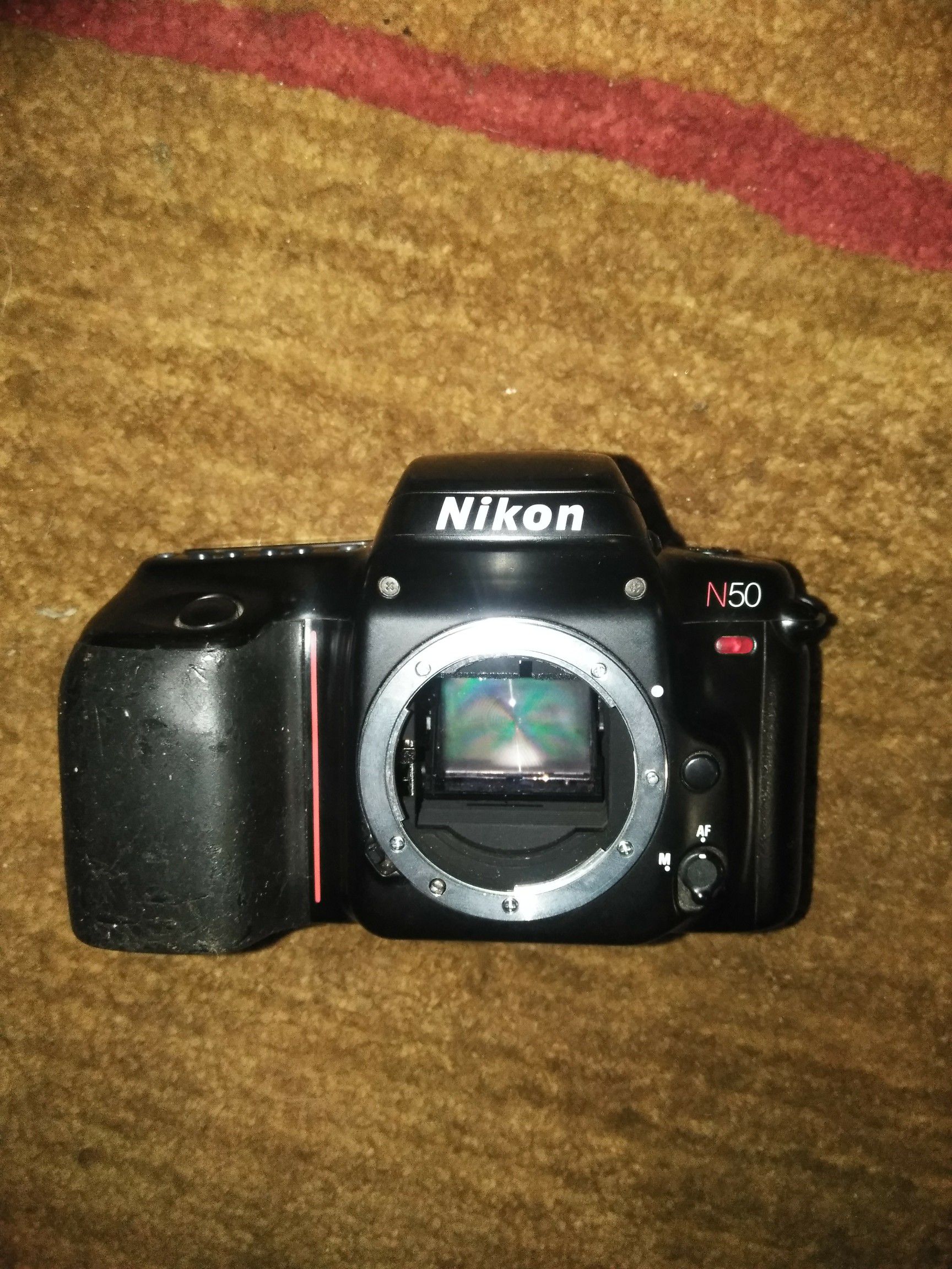 Nikon n50 camera no lense.