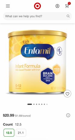 Enfamil Baby Formula powder