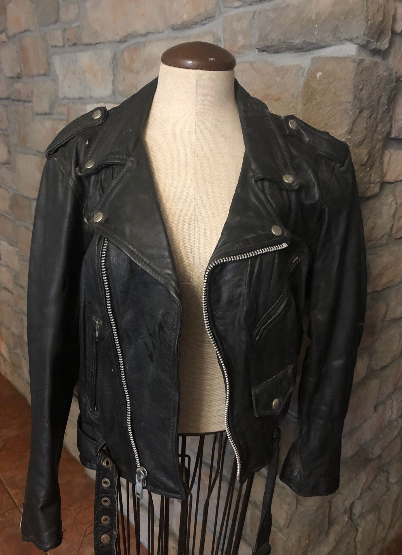 Vintage Baltimore Motorcycle Jacket Woman’s