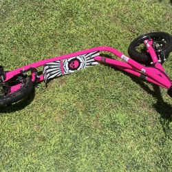 Pink Mongoose BMX Style Scooter