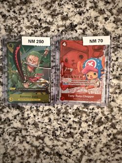 One piece Singles zoro and chopper