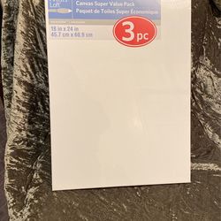 New Large Blank Canvass’s 