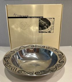 Lenox Metal Serveware Bowl