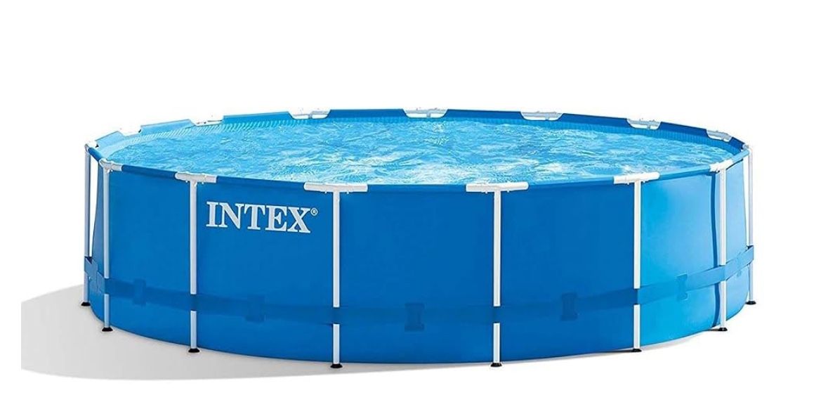15 Ft Intex Pool With Accessories