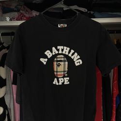 BAPE Check College Tee