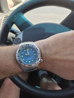 Citizen Promaster MARINE Eco Drive Divers 200m Ocean Blue 325$. Obo