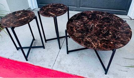 Three tables Set