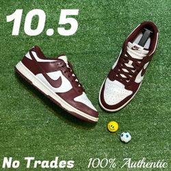 Size 10.5 Nike Dunk Low “Burgundy” 🍇