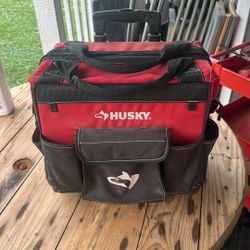 Husky Tool Bag On Wheels 