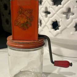 VINTAGE Hazel Atlas Nut Chopper