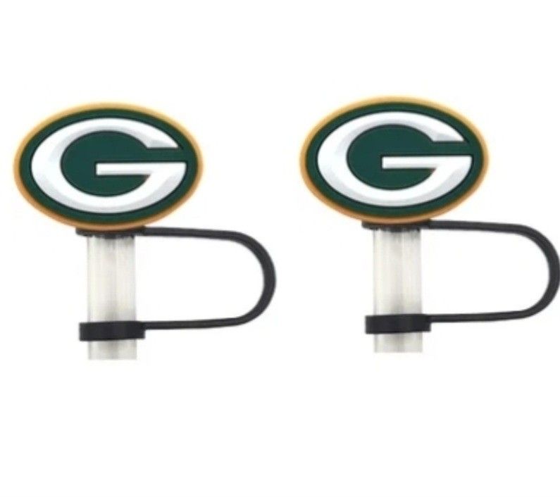 2 Greenbay Packers Straw Toppers 