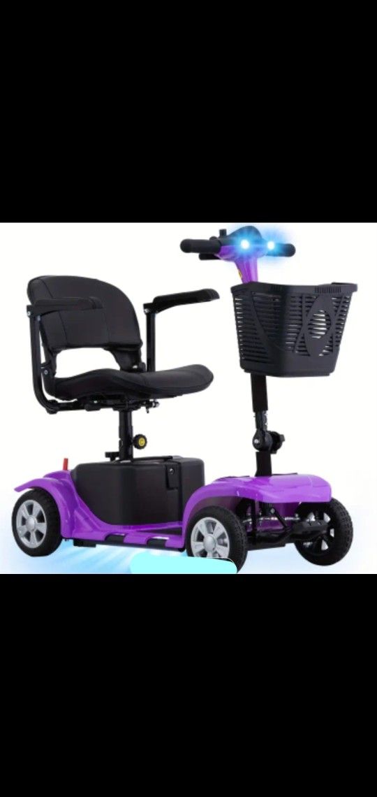 Electric MOBILITY SCOOTER // rechargeable // foldable // supports 300 lbs BRAND NEW