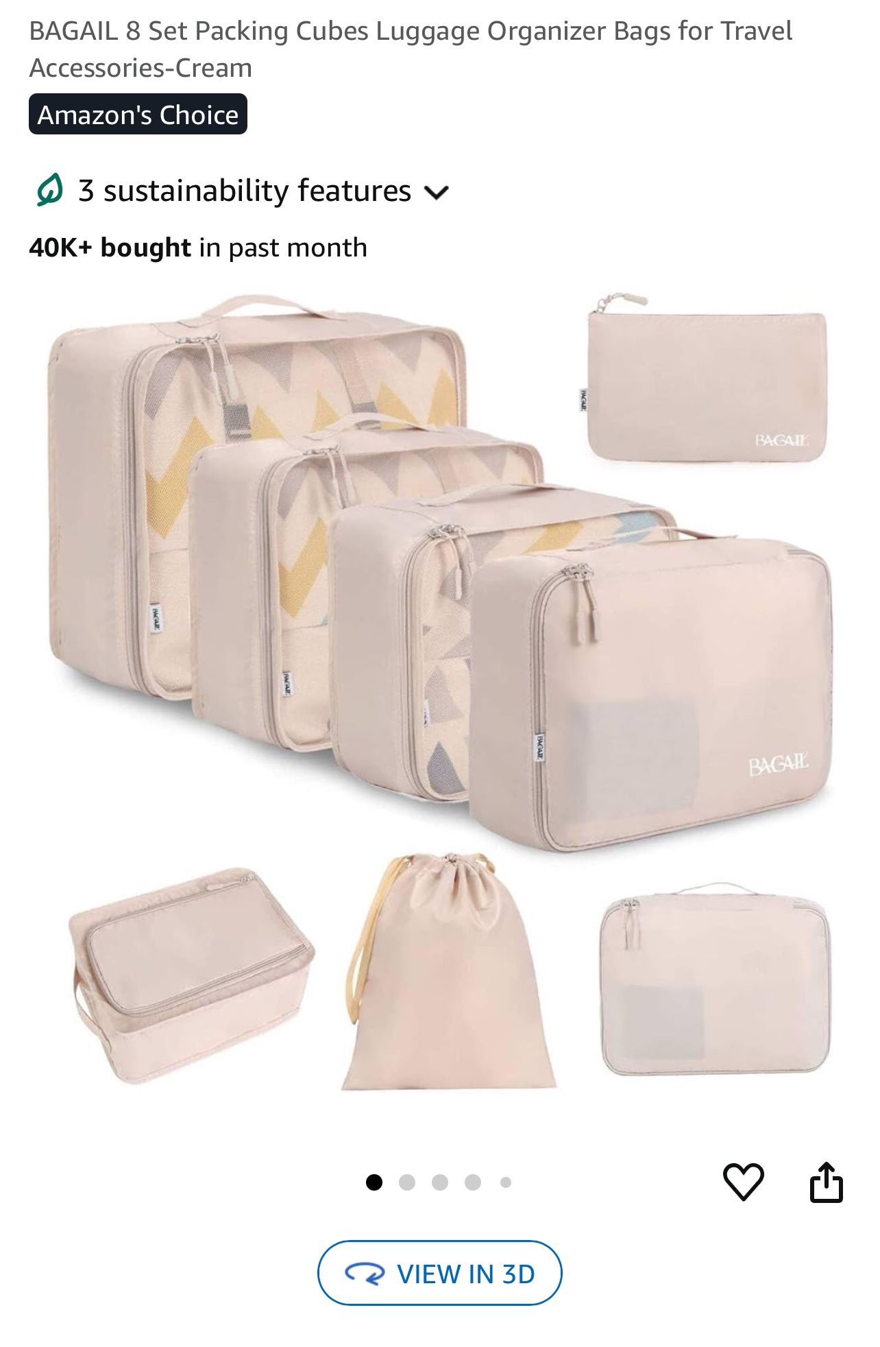 Suitcase Organizers