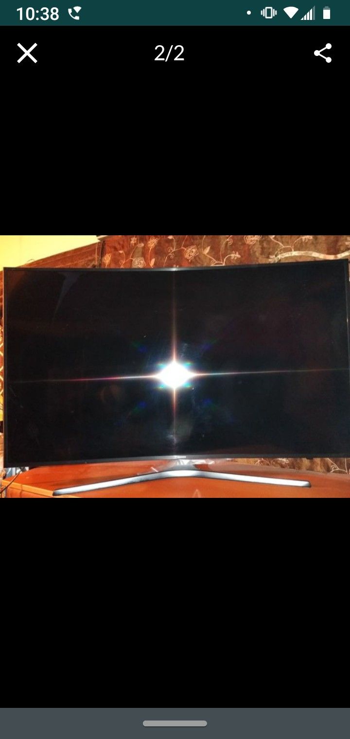 60 inch curved Samsung Smart TV for parts