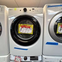 Special Price! Amana Front Load Electric Dryer In Great Condition Working Perfectly With Warranty 