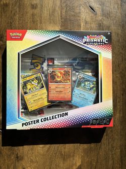 Pokemon Prismatic Evolutions Poster Collection 