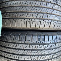 (2) 235/55R19 PAIR OF USED TIRES GOOD YEAR 90% LIFE !