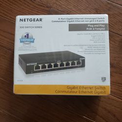 8 Port Gigabit Switch Netgear