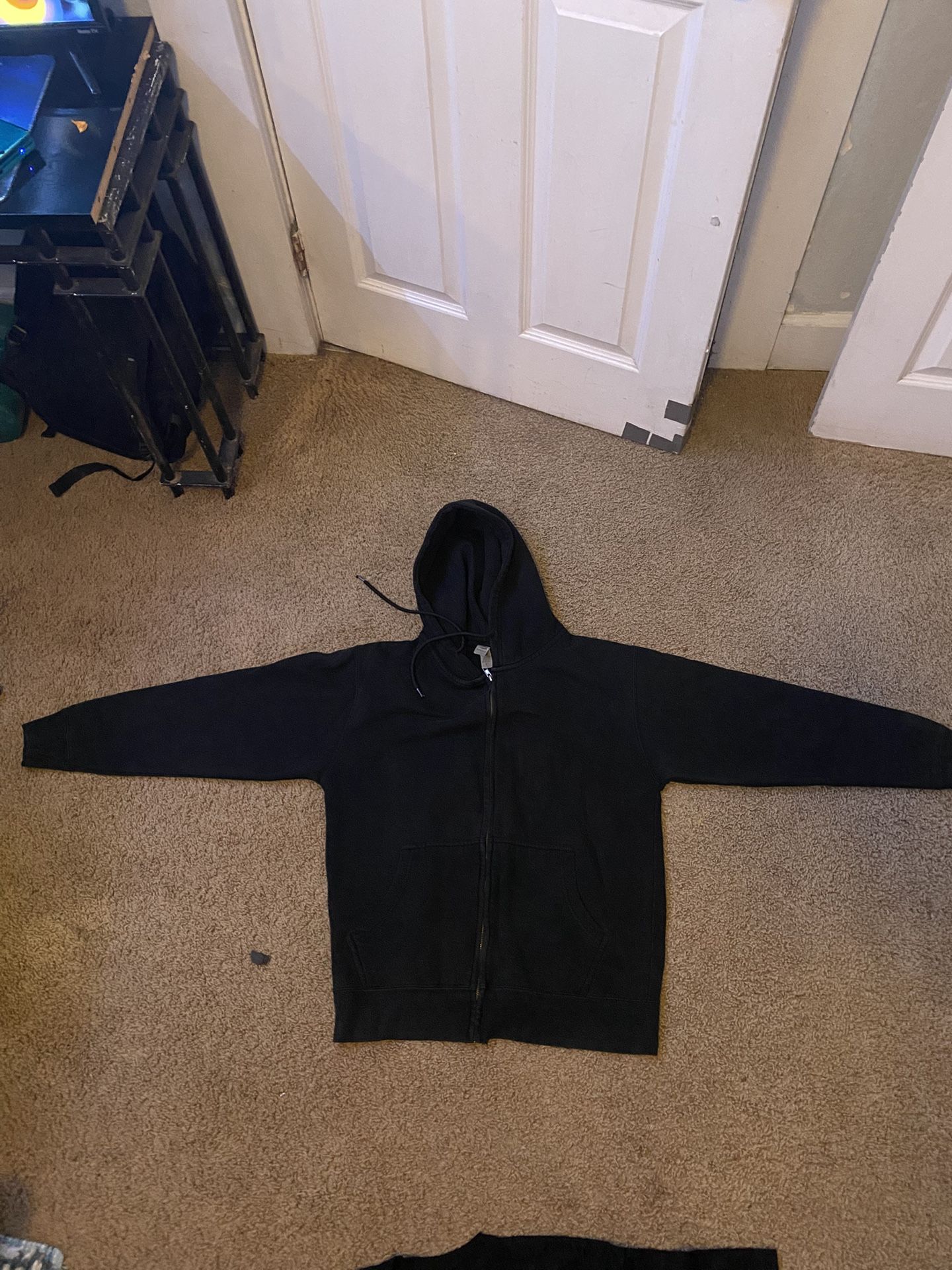 Smart Blanks Hoodie Black Size Small