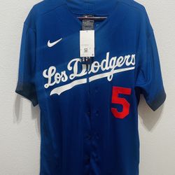 Size 44 Brand New Los Angeles Dodgers Authentic Jersey 