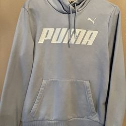 Puma Classics Womens Logo Hoodie Soft Lilac Grey