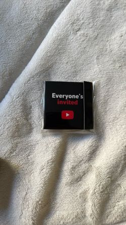 Exclusive YouTube Pin