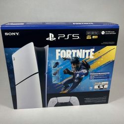 New Sony PlayStation 5 Digital Edition PS5 825GB Fortnite Flowering Chaos Bundle 