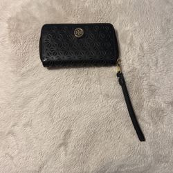 Tory Burch Black Wristlet