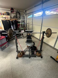 Bench Press Set – Slightly Used – $150 OBO