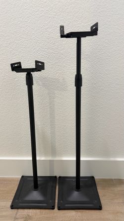 Universal Speaker Stands for Surround Sound
