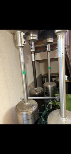 Patio heating lamp
