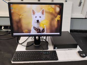 7th Gen HP Desktop Computer w/Windows 11 Pro & Microsoft Office 2024