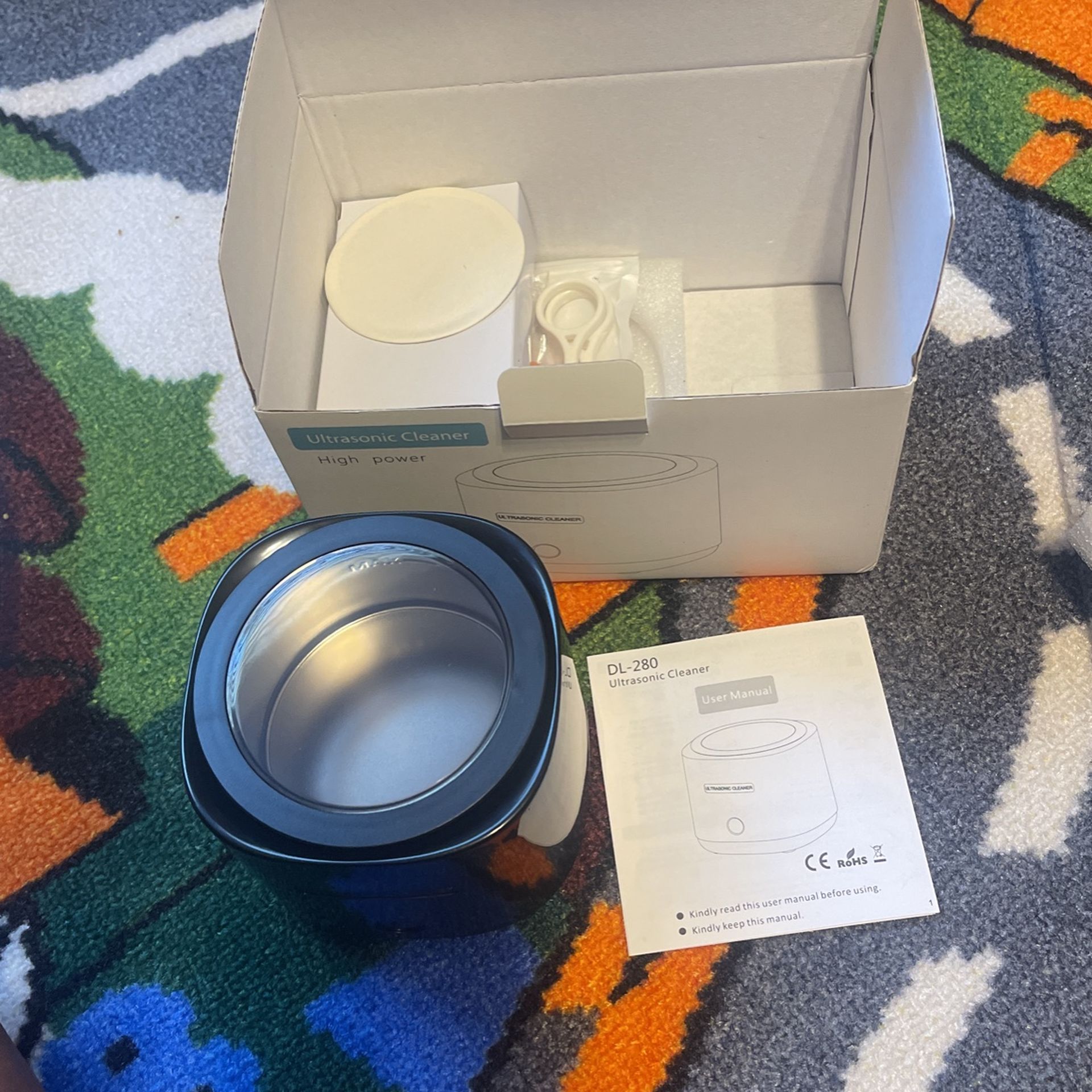 Ultrasonic Cleaner - Black