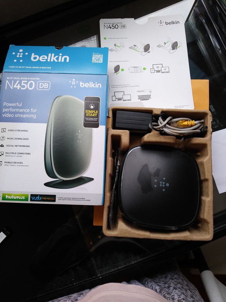 Belkin N450 wireless router