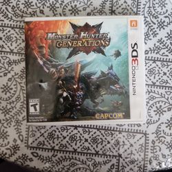 Nintendo 3DS Game Monster Hunter Generations 