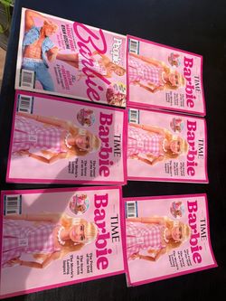 Time magazine barbie 2023 movie lot of 6