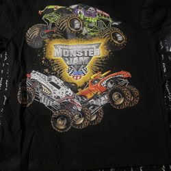 Monster jam T shirt kids size :5/6 New Item With Tag