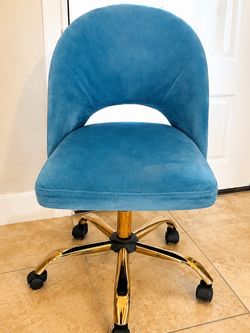 Modern Velvet Office Chair