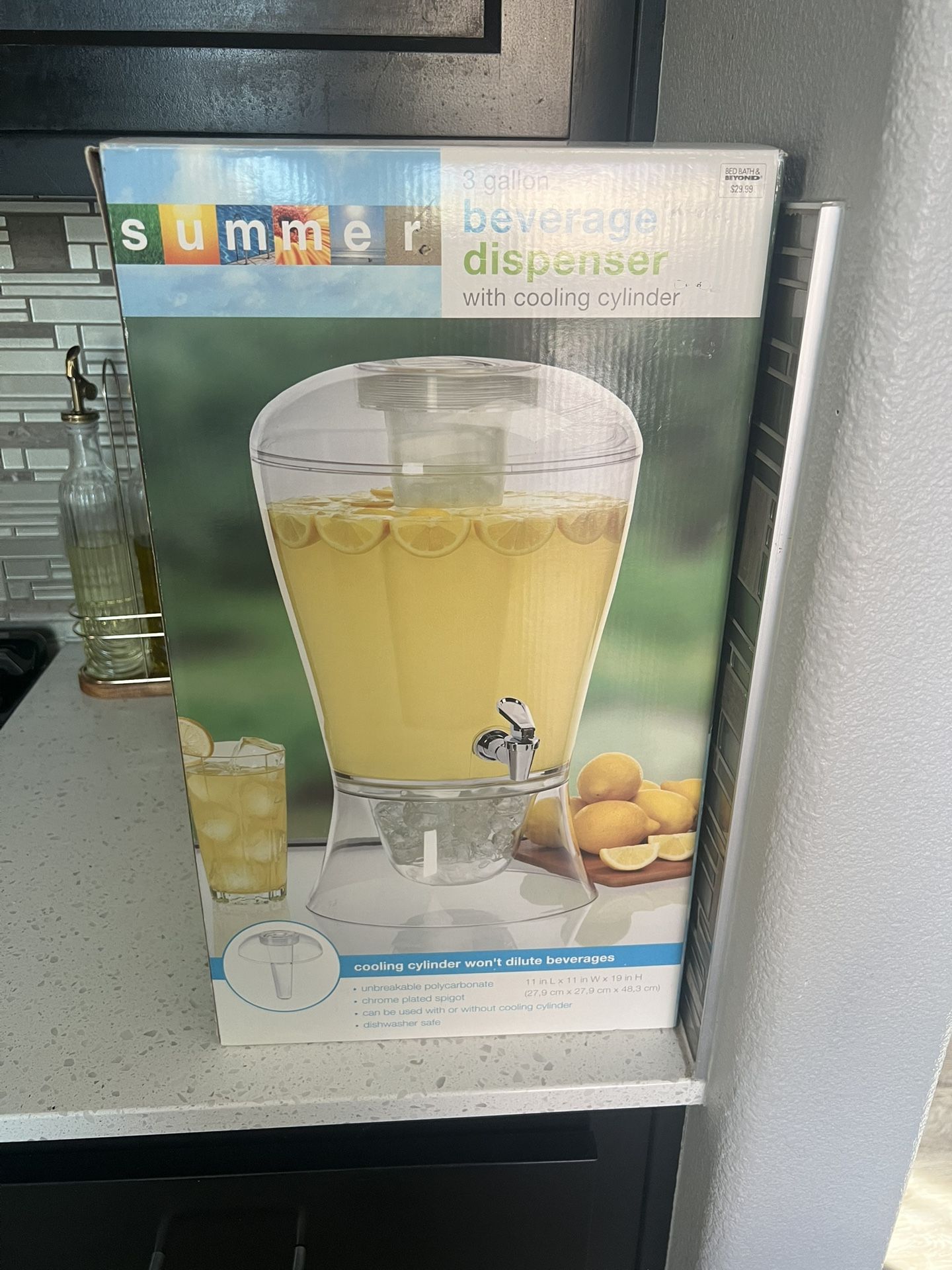 3 Gallon Beverage Dispenser