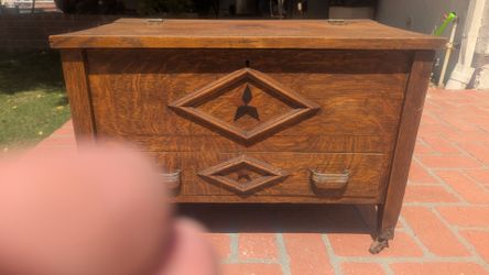 Antique chest with drawer.