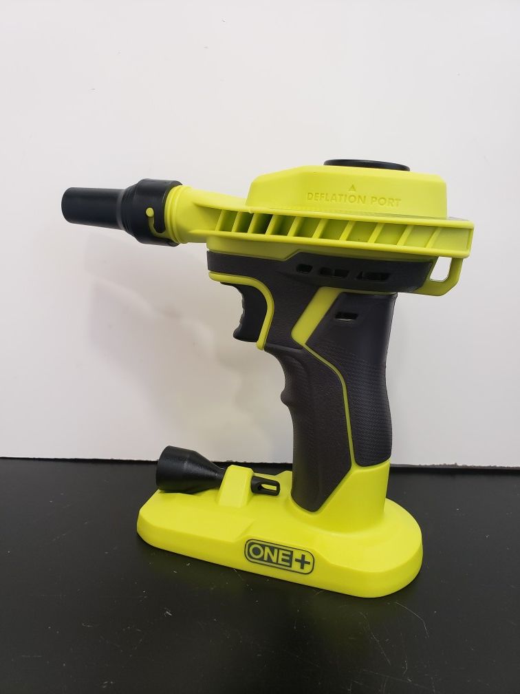 RYOBI 18V HIGH VOLUME POWER INFLATOR ( TOOL ONLY)