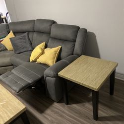 Couch, End Tables And Kitchen Tables For Sale