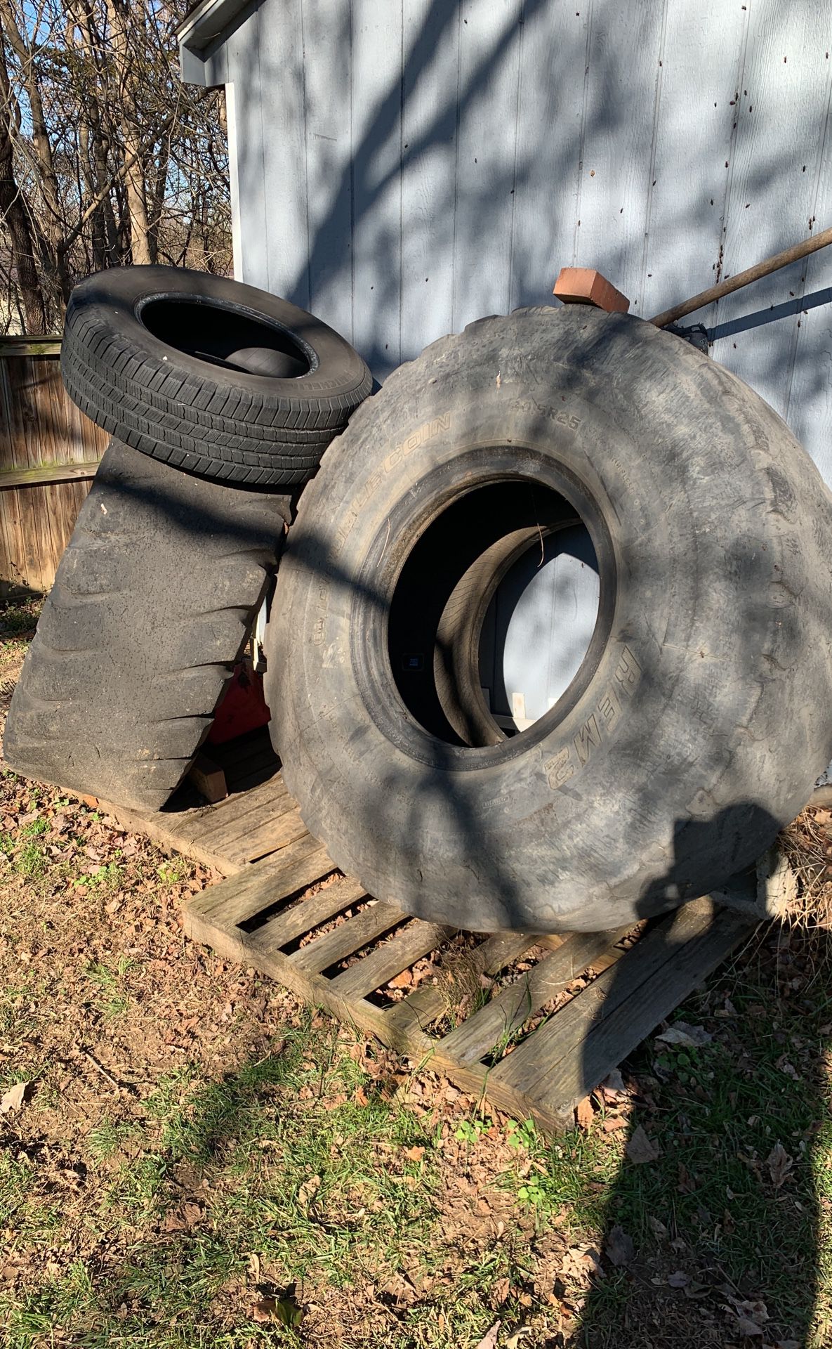 Exercise tires need gone