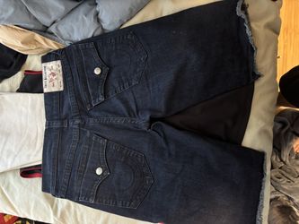 True Religion Jean Shorts