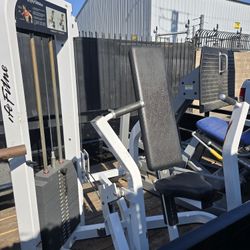 Life Fitness Pro 2 Chest Press Exercise Gym Equipment Commercial Grade