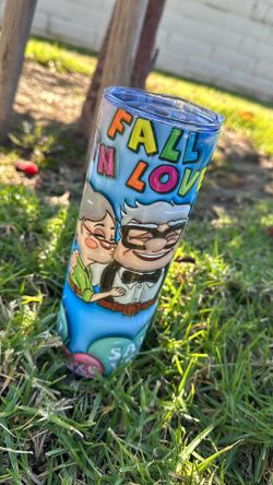 Valentines Pixar Up Tumbler 