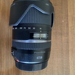 Tamron 16-300mm F/3.5-6.3 Di-II VC PZD All-In-One Zoom for Canon DX DSLR Cameras 