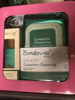 Set of serum and wipes