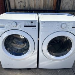 LG electric washer and dryer with free delivery