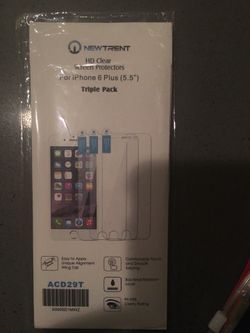 Triple pack HD clear screen protector IPhone 6 plus